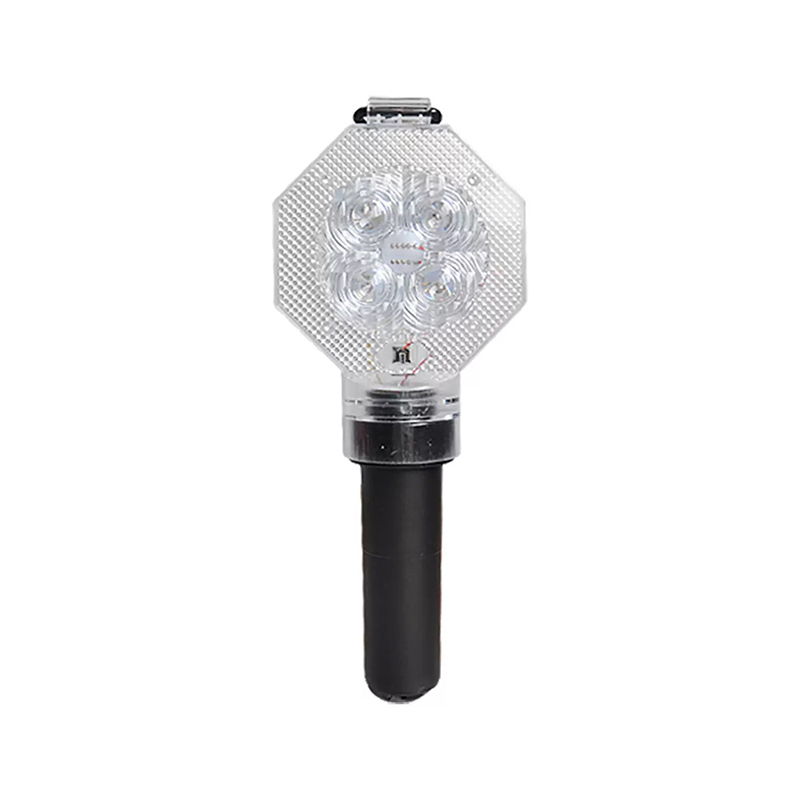 مصابيح تحذيرية مدمجة لحواجز المرور LED