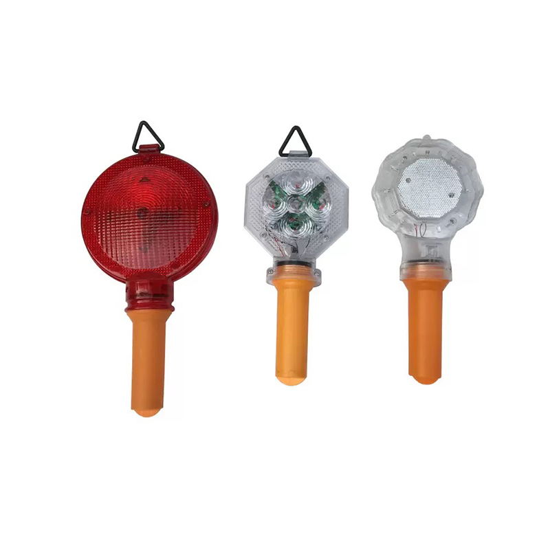 مصابيح تحذيرية مدمجة لحواجز المرور LED