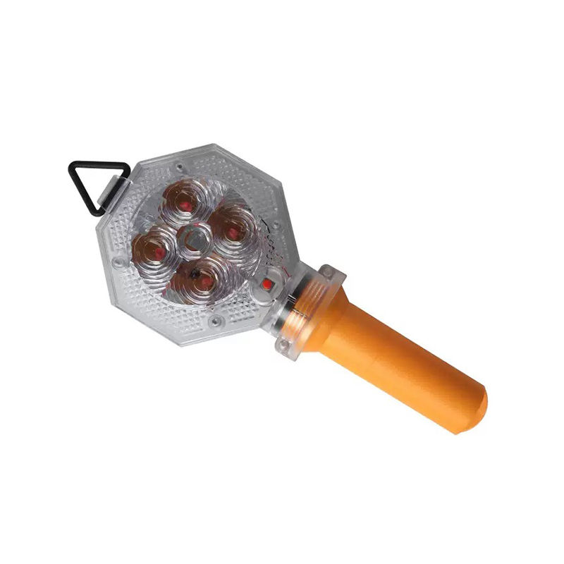 مصابيح تحذيرية مدمجة لحواجز المرور LED