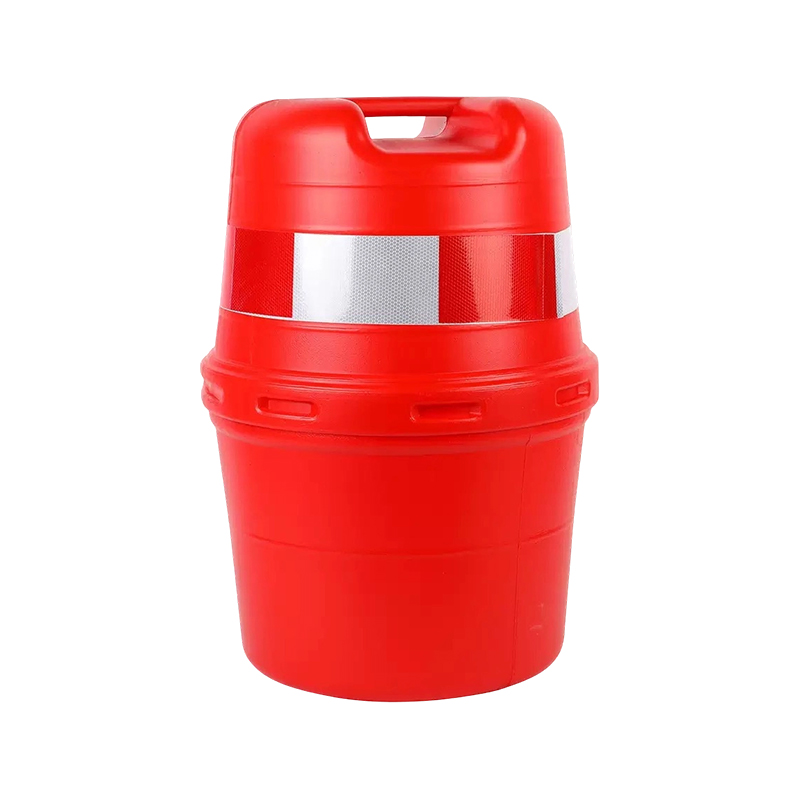 أسطوانة مرور HDPE مكونة من قطعتين بمقبض علوي كبير